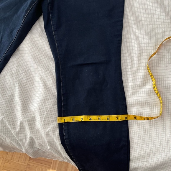 Jones New York stretchy jeans 20W like new deep indigo blue soft stretchy - Picture 5 of 9